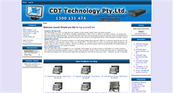 Desktop Screenshot of cdt.com.au